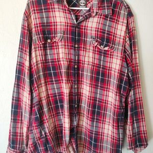 Mens XL Timberland Casual Button Up